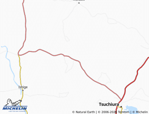 Kaart MICHELIN Tsukuba - ViaMichelin