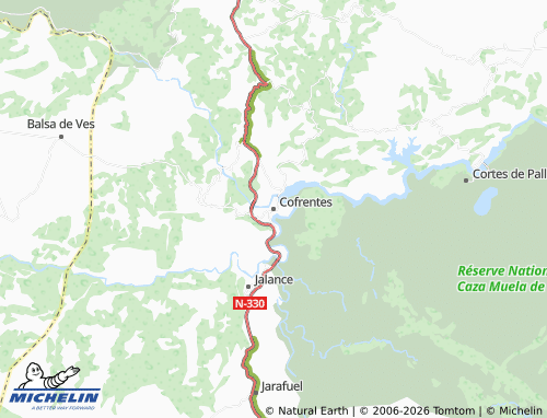 Mappa MICHELIN Cofrentes - ViaMichelin