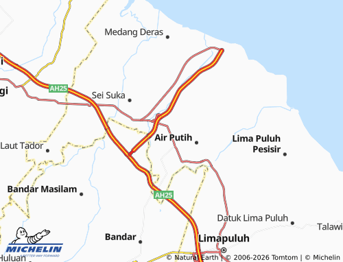 Mapa MICHELIN Indrasakti - ViaMichelin