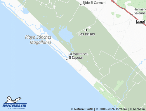 Mapa MICHELIN Ejido Las Cuaches - ViaMichelin