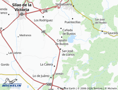 Mapa MICHELIN Los Nicolases - ViaMichelin