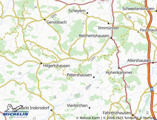 Kaart MICHELIN Lampertshausen - ViaMichelin