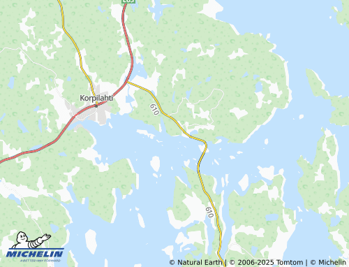 MICHELIN Vitikkala map - ViaMichelin