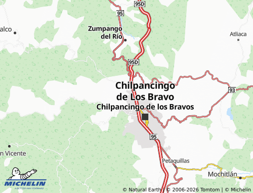 MICHELIN El Huajal map - ViaMichelin