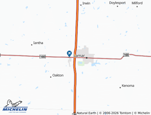 Mapa MICHELIN Lamar Heights - ViaMichelin
