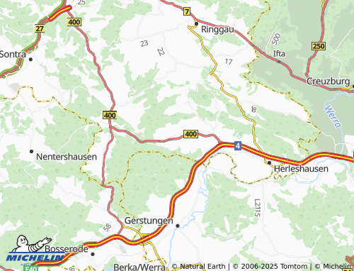 MICHELIN-Landkarte Unhausen - ViaMichelin
