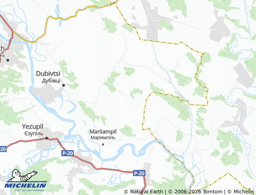 MICHELIN Tumyr map - ViaMichelin
