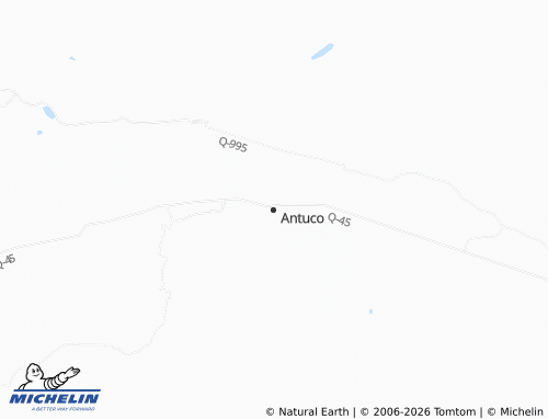 MICHELIN Antuco map - ViaMichelin