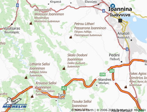 MICHELIN Lyngos map - ViaMichelin