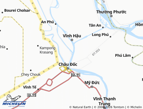 Mapa MICHELIN Đa Phước - ViaMichelin