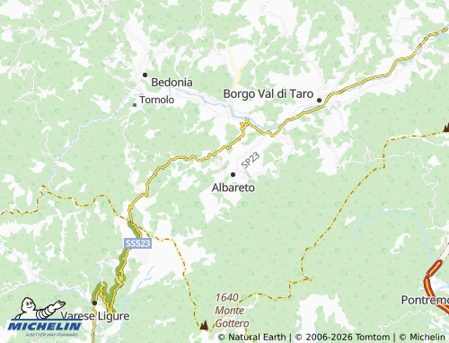 MICHELIN San Quirico map - ViaMichelin