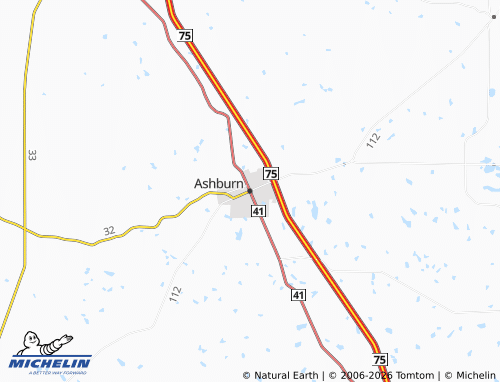 Mapa MICHELIN Ashburn - ViaMichelin
