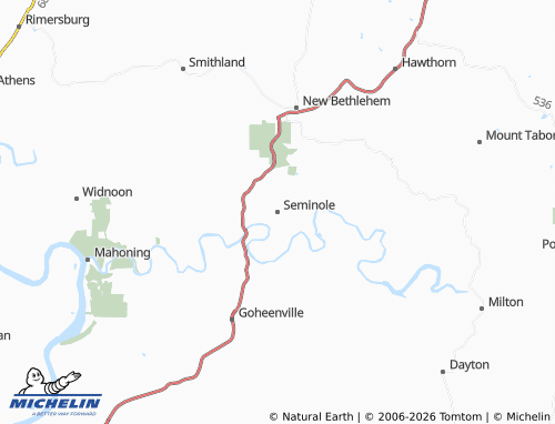 Mappa MICHELIN Seminole - ViaMichelin