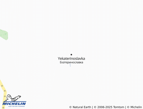 MICHELIN Yekaterinoslavka map - ViaMichelin