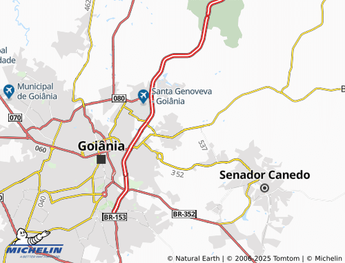 MICHELIN Jardim Abaporu map - ViaMichelin