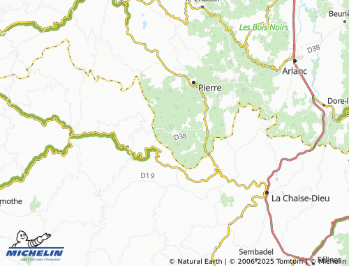 Carte MICHELIN Trémoulet - ViaMichelin