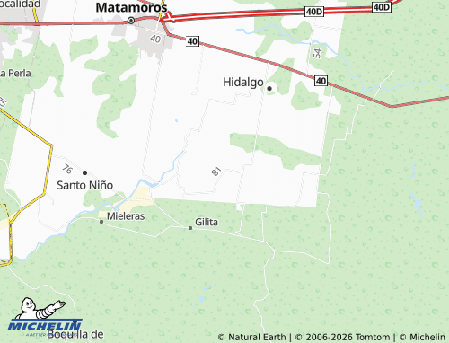 Mapa MICHELIN El Refugio - ViaMichelin