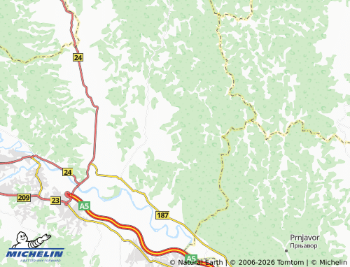 Mapa MICHELIN Ravanica - ViaMichelin