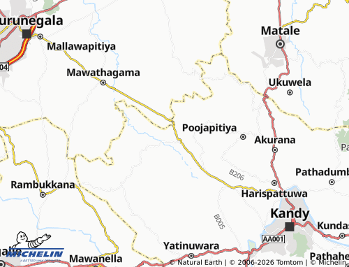 MICHELIN Bonakot map - ViaMichelin