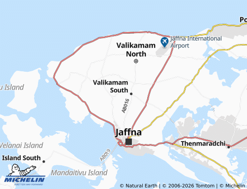 Mapa MICHELIN Uduvil Centre - ViaMichelin