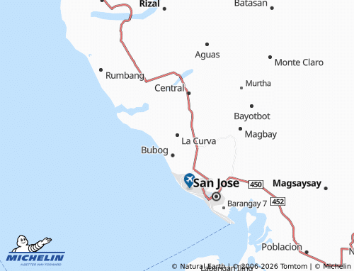 MICHELIN La Curva map - ViaMichelin