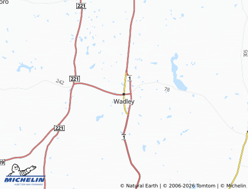 Mappa MICHELIN Wadley - ViaMichelin