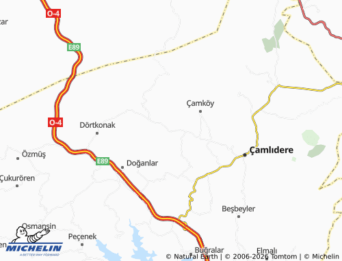 MICHELIN Atça map - ViaMichelin