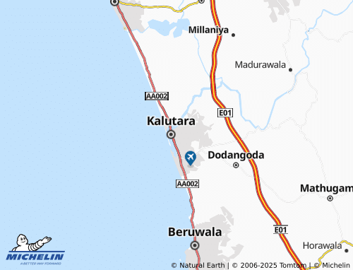 MICHELIN Welapura map - ViaMichelin
