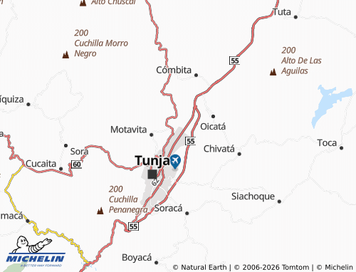 MICHELIN Santa Catalina map - ViaMichelin