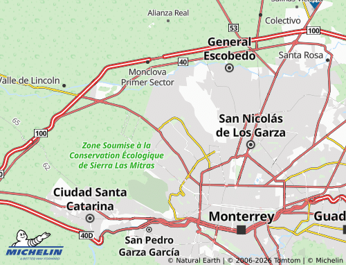 Mappa MICHELIN Cumbre Alta - ViaMichelin