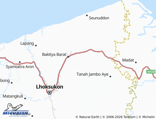 MICHELIN Cot Ulaya map - ViaMichelin