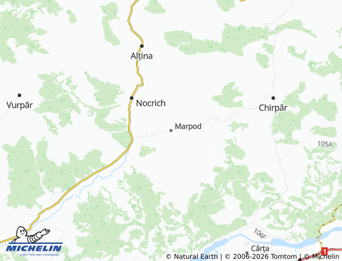 Mappa MICHELIN Marpod - ViaMichelin