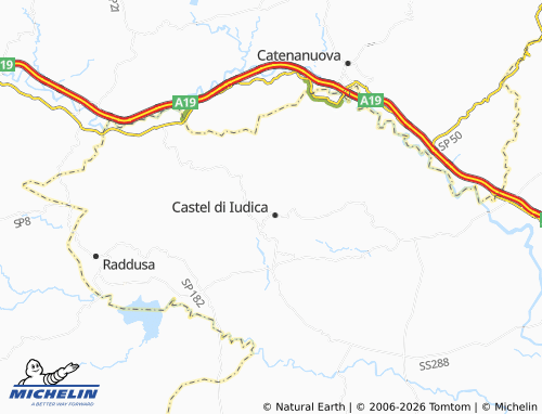 MICHELIN Lago map - ViaMichelin