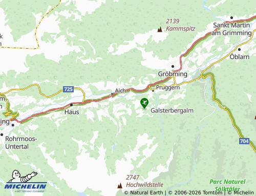 Mappa MICHELIN Auberg - ViaMichelin