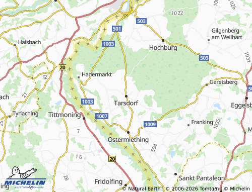 MICHELIN Tarsdorf map - ViaMichelin