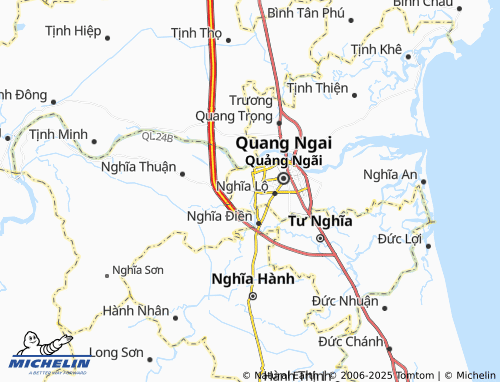Carte MICHELIN Quảng Phú - ViaMichelin