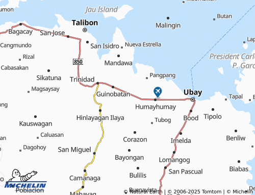 MICHELIN La Union map - ViaMichelin