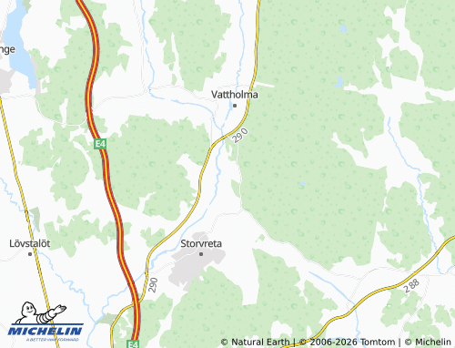 Carte MICHELIN Edshammar - ViaMichelin