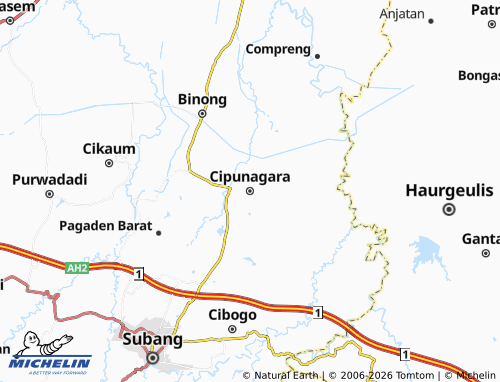 Mappa MICHELIN Cipunagara - ViaMichelin