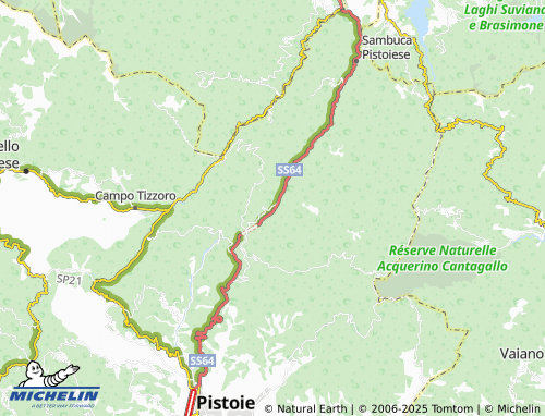 MICHELIN Spedaletto map - ViaMichelin