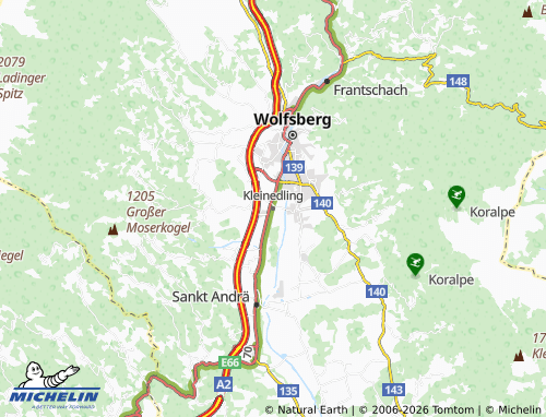 MICHELIN Kleinedling map - ViaMichelin