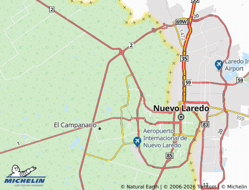 Mapa MICHELIN Los Olivos - ViaMichelin