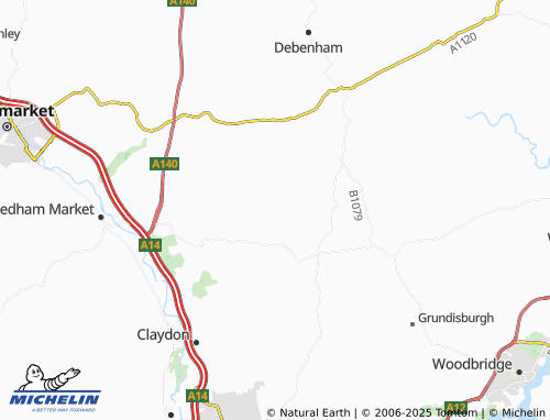 Carte MICHELIN Gosbeck - ViaMichelin