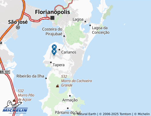 MICHELIN Campeche map - ViaMichelin