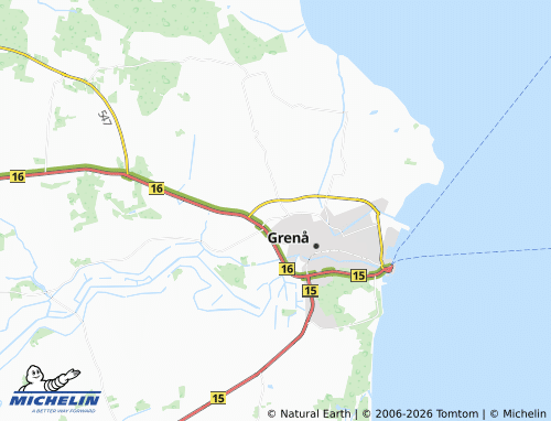 MICHELIN Dolmer map - ViaMichelin