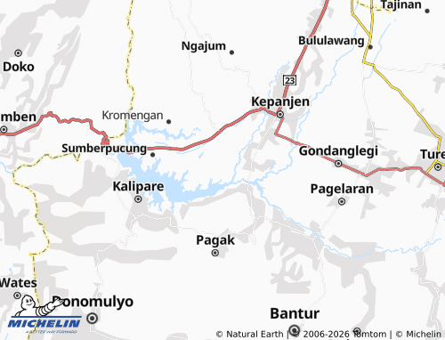 Mappa MICHELIN Ternyang - ViaMichelin