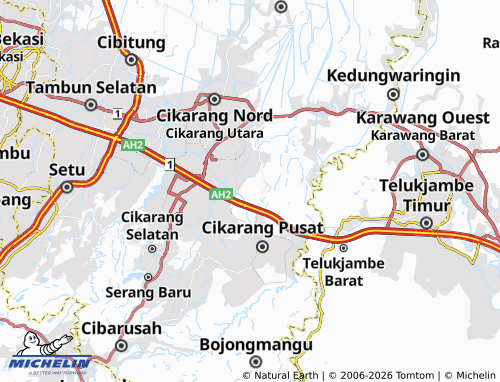 MICHELIN Jayamukti map - ViaMichelin