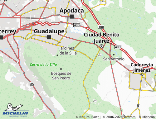 Mappa MICHELIN Las Bugambilias - ViaMichelin