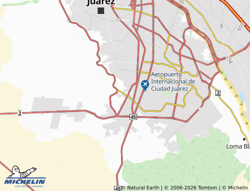 Mappa MICHELIN Safari - ViaMichelin