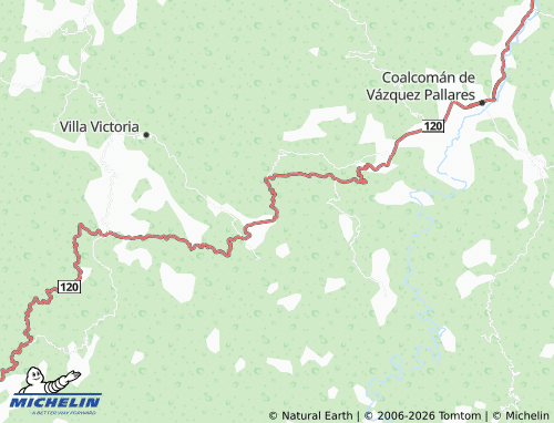Mapa MICHELIN El Tejón - ViaMichelin